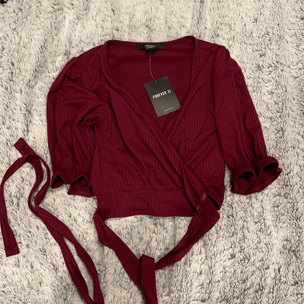 Wrap around shirt